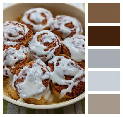 Bread Cinnamon Roll Food Image